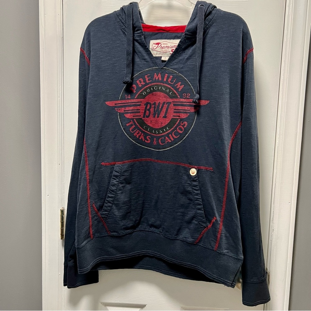 BWI Turks & Caicos V Neck Hoodie